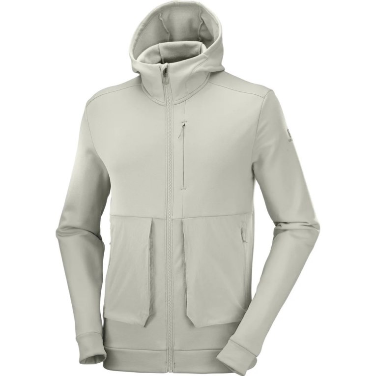 Chaquetas Salomon Essential Warm Fleece Hombre Verde Menta | MX GLEX418